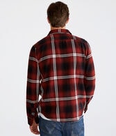 Long Sleeve Heavy Plaid Flannel Shirt