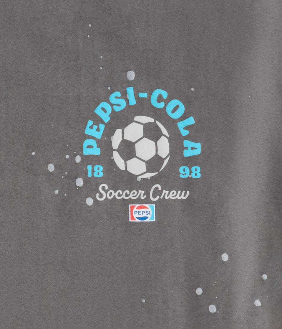 Pepsi Soccer Crew Relaxed Graphic Tee