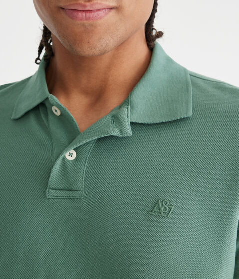 Tonal A87 Logo Piqué Polo Tonal A87 Logo Piqué Polo