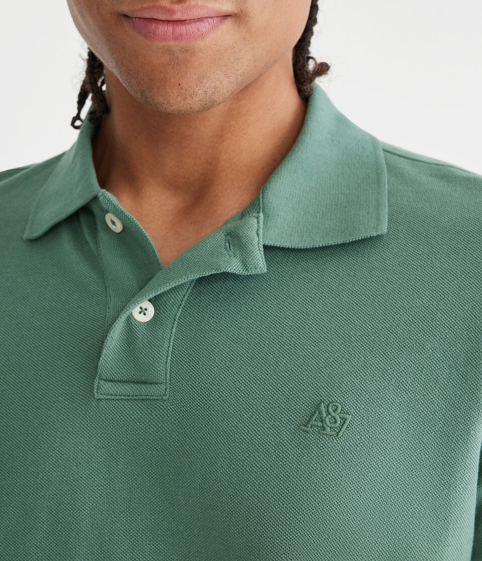 Tonal A87 Logo Piqué Polo