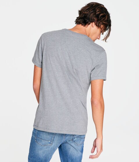 Aero Script Appliqué Graphic Tee Aero Script Appliqué Graphic Tee