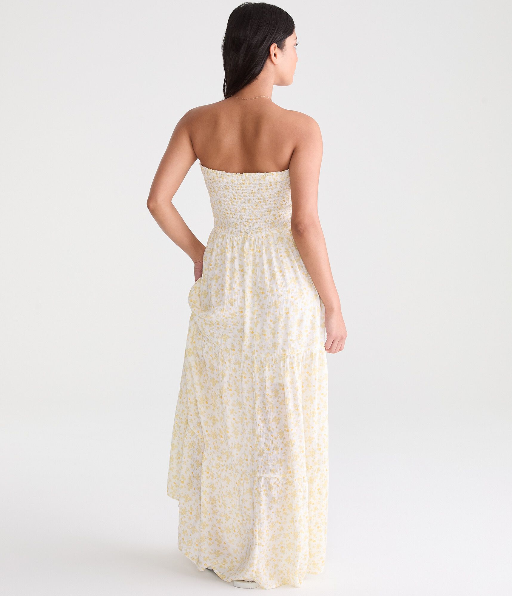 Floral Halter Maxi Dress