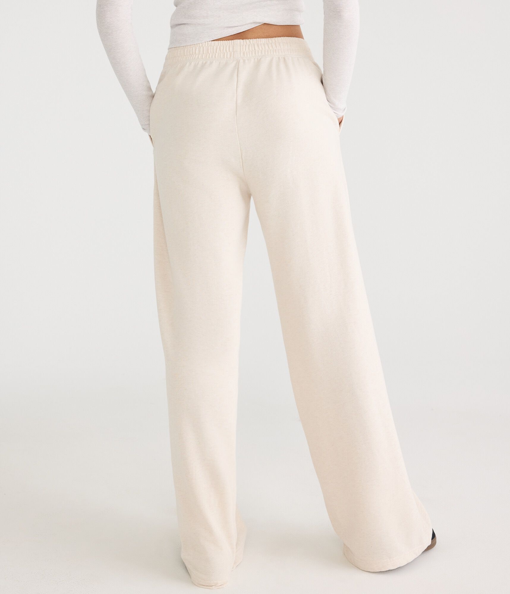 Cloud Soft Mid-Rise Wide Leg Sweatpants