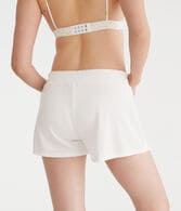 Mid-Rise Waffle Shorts