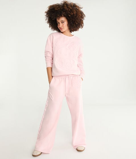 Hello Kitty | Aero Tonal Teddy Crew Sweatshirt Hello Kitty | Aero Tonal Teddy Crew Sweatshirt