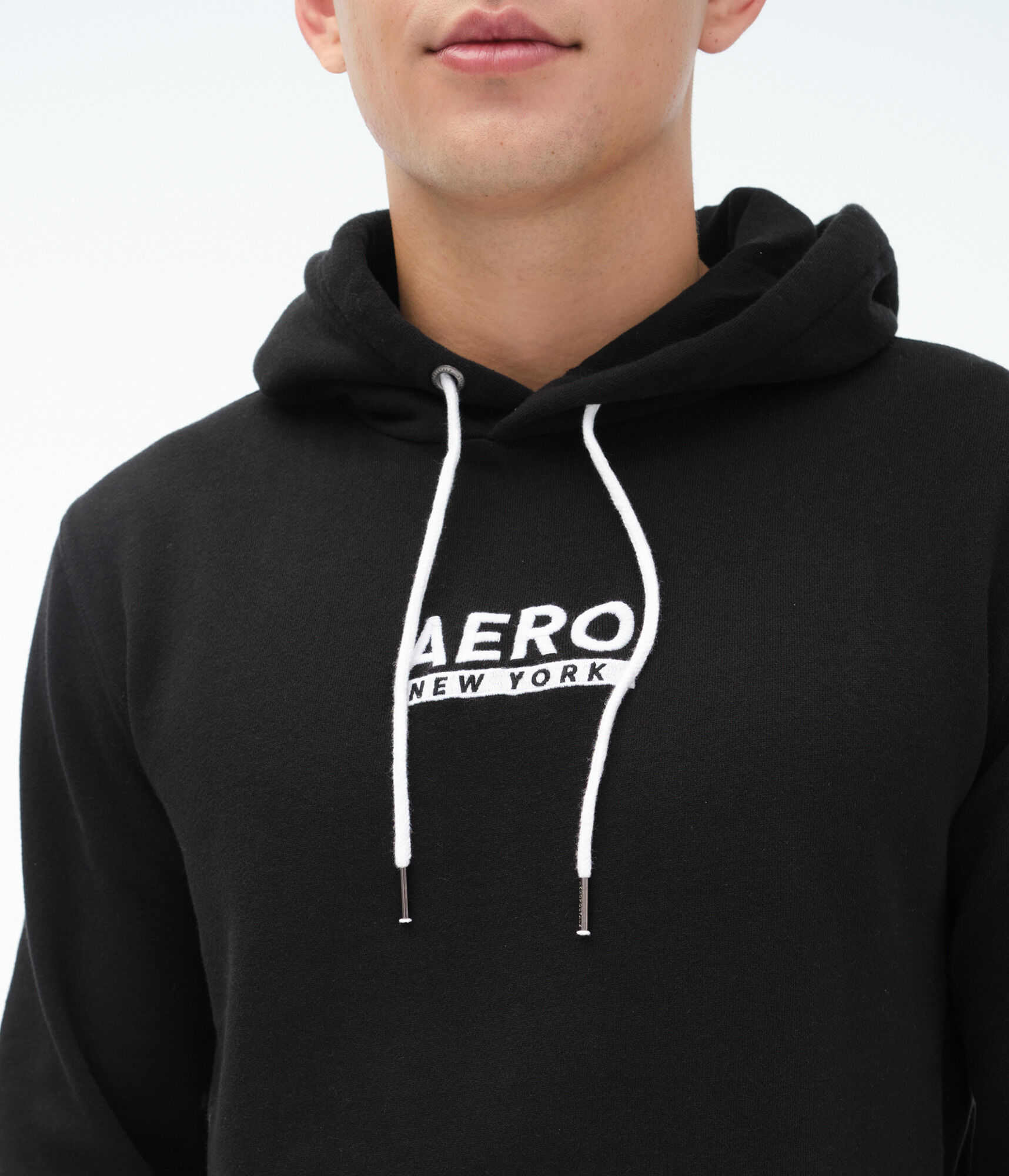 Aero New York Logo Pullover Hoodie