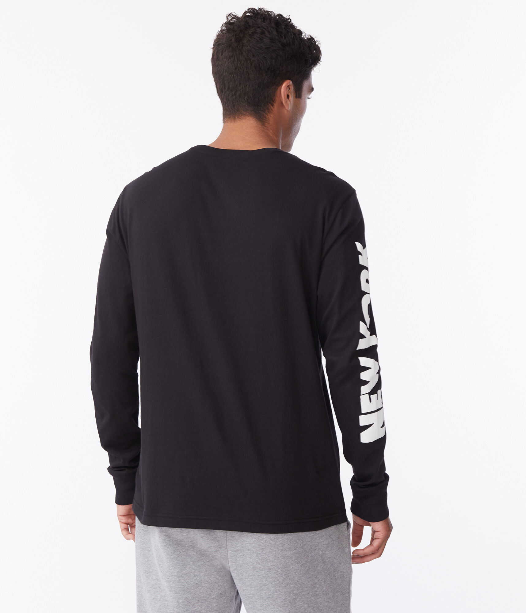 Long Sleeve New York Five Boroughs Graphic Tee***