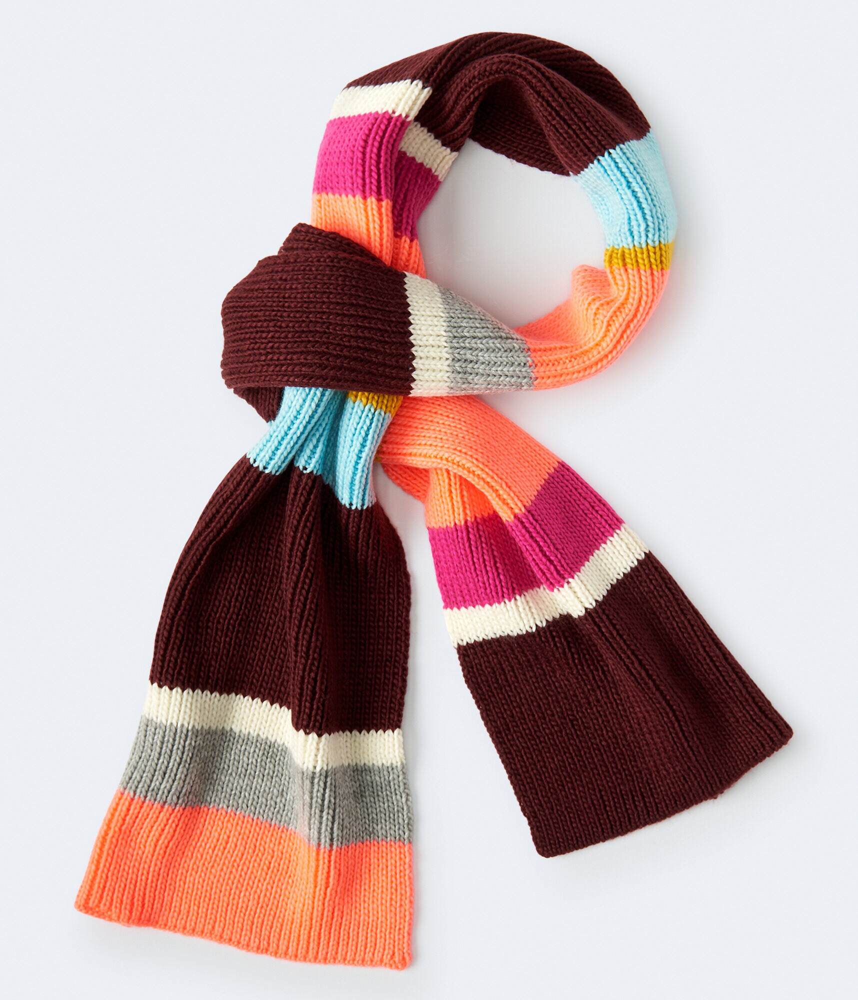 Multicolor Stripe Scarf