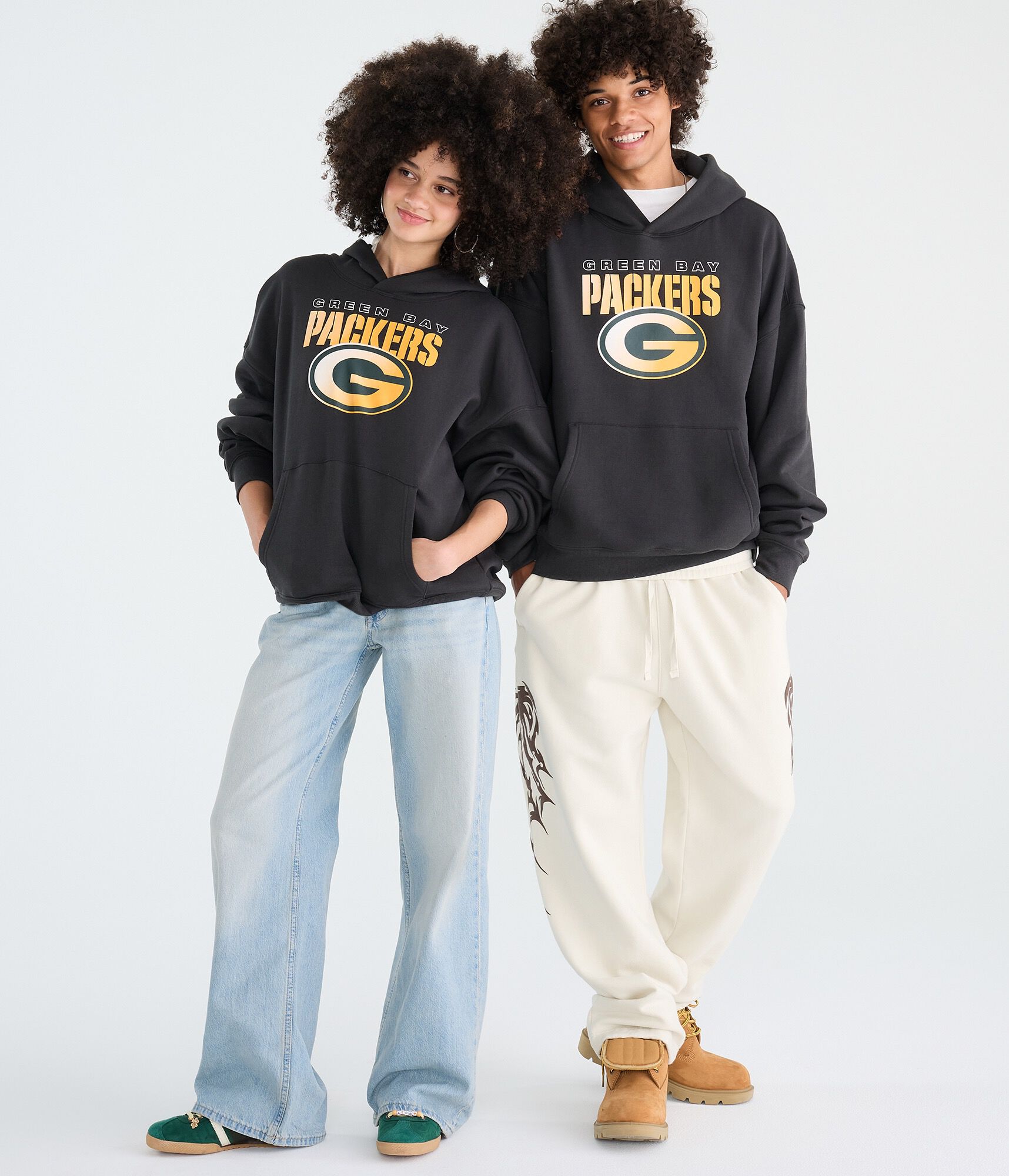 Green Bay Packers Logo Pullover Hoodie