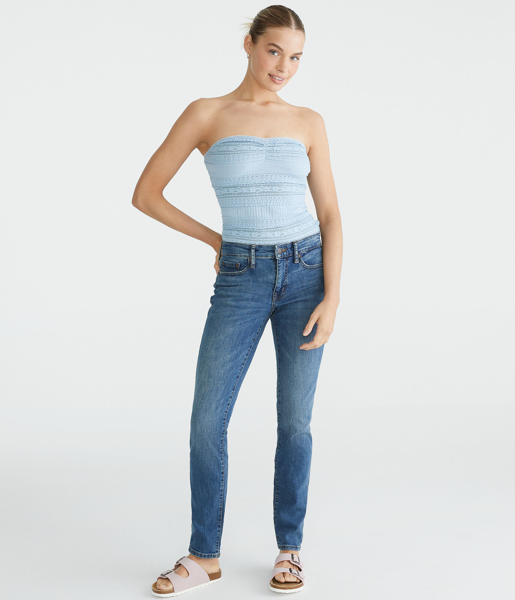 Mid-Rise Skinny Jean