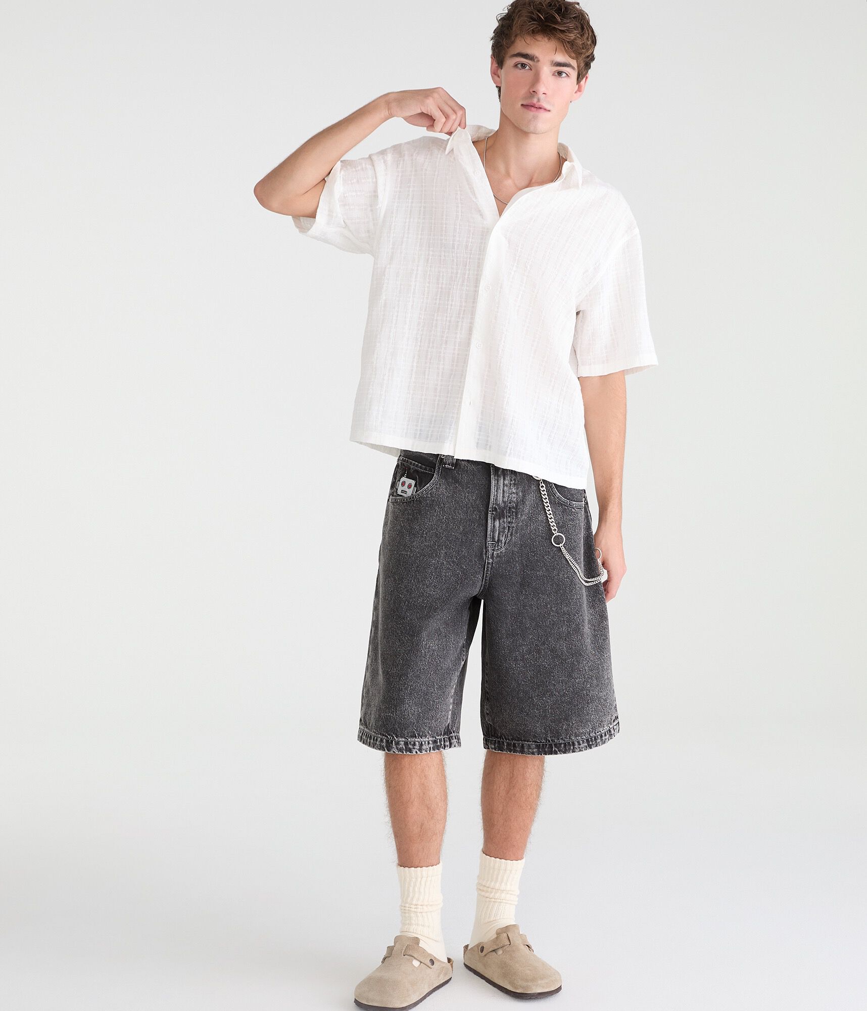 Super Baggy Denim Shorts 12.5"