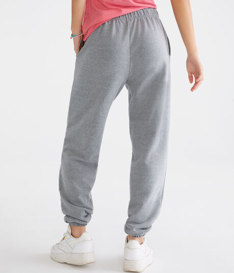 Slouchy High-Waisted Cinched Sweatpants