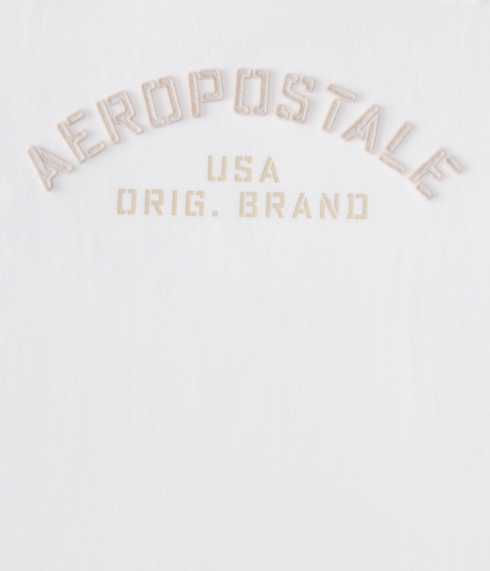 Aeropostale Arch Appliqu&eacute; Graphic Tee