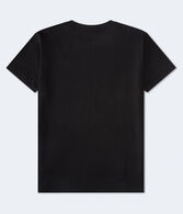 Aeropostale Laurel Circle Flocked Graphic Tee