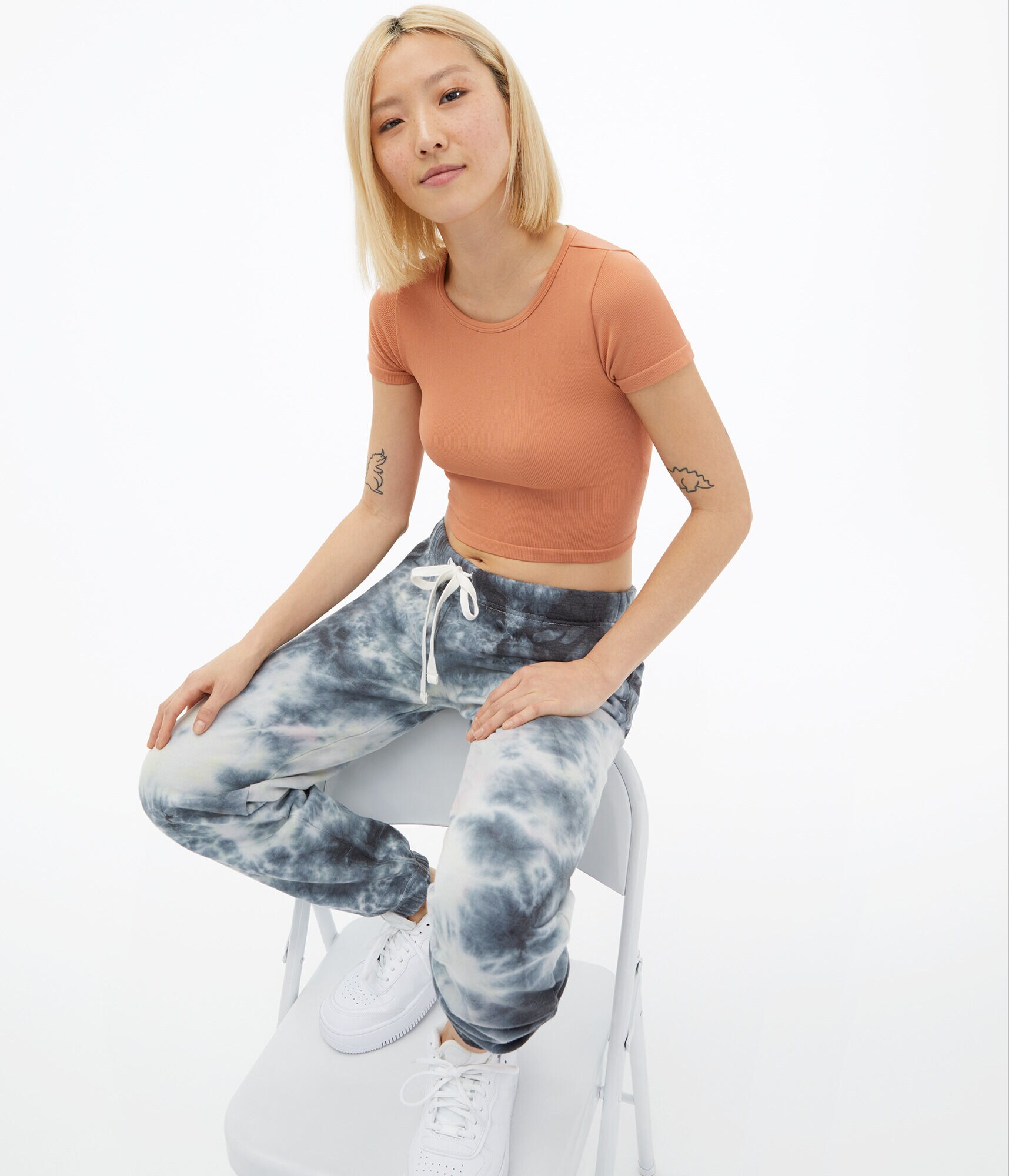 Seriously Soft Seamless Cropped Baby Tee