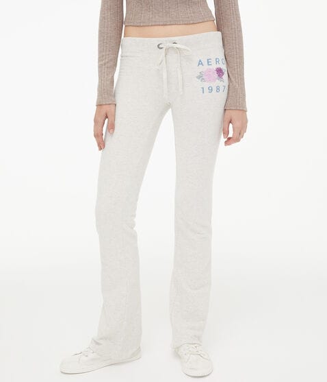 Aero 1987 Flowers Fit & Flare Sweatpants