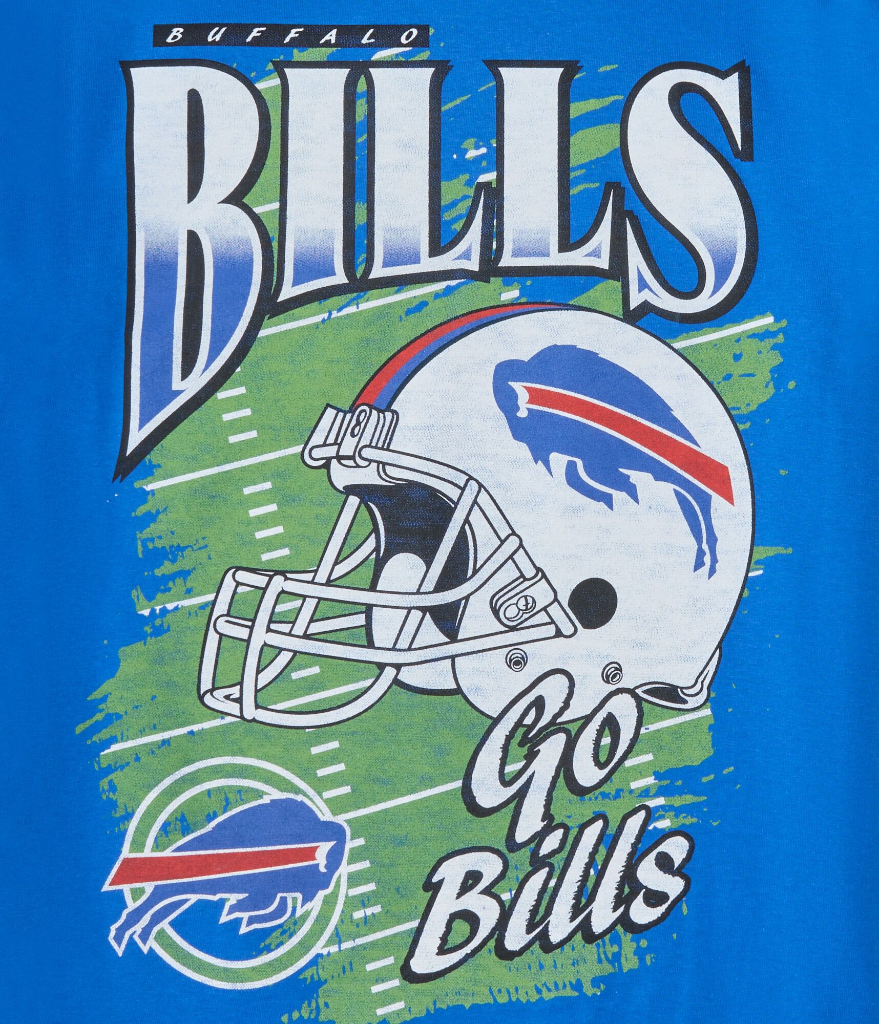 Buffalo Bills Helmet Relaxed Graphic Tee