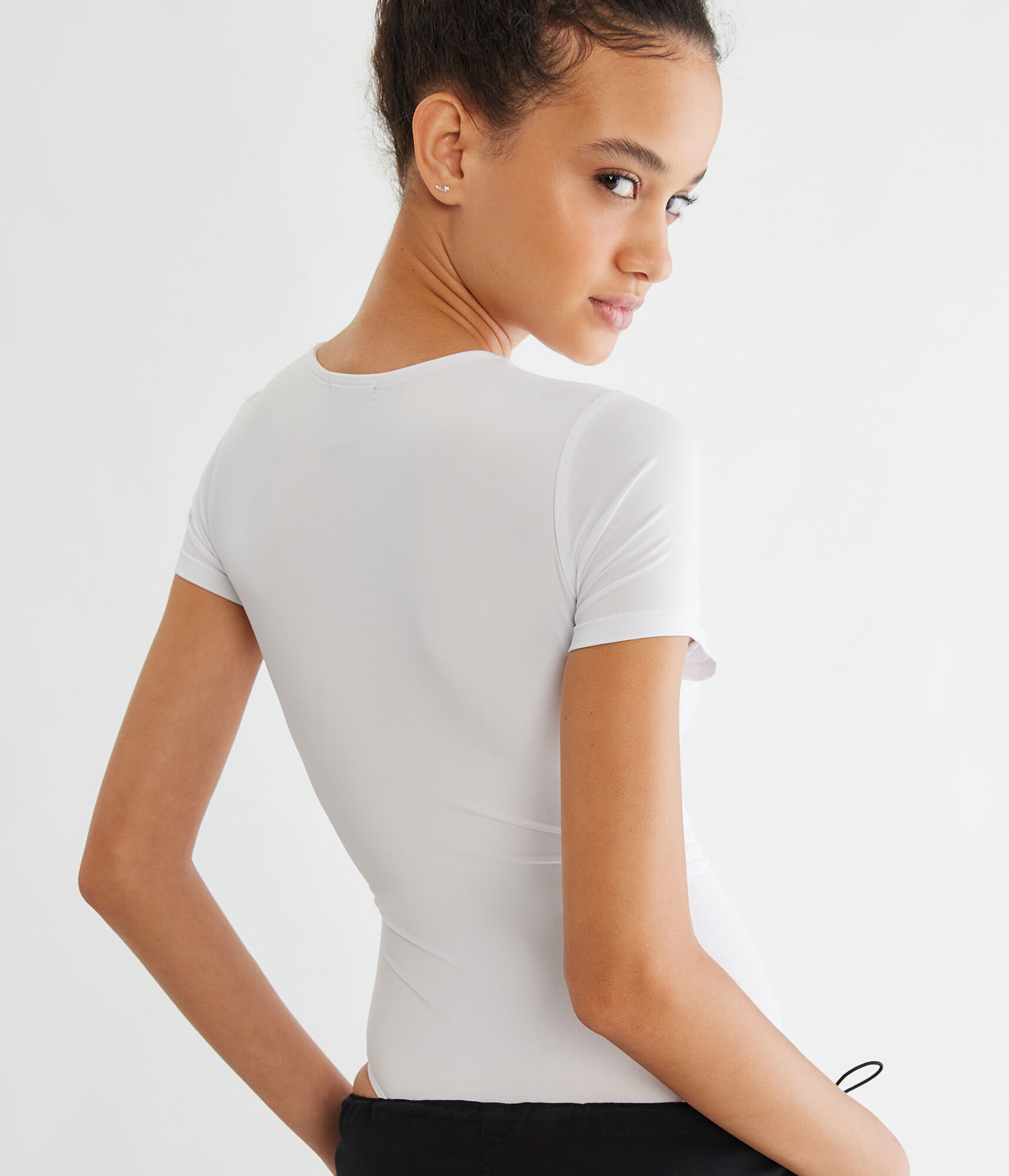 Seriously Soft Sculpt Crew-Neck Bodysuit