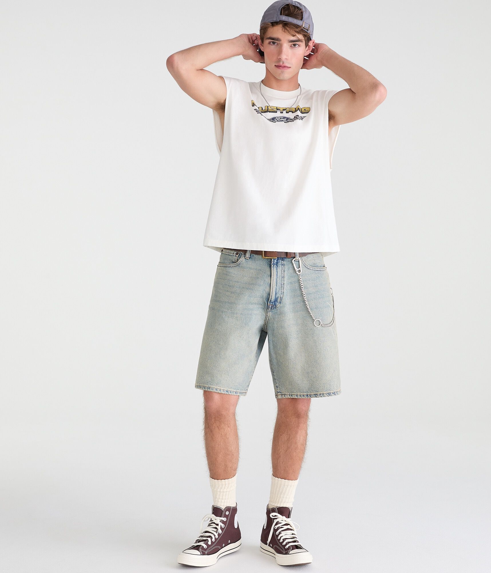 Ford Mustang Graphic Muscle Tee