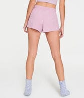 Fuzzy Fleece High-Rise Sleep Shorts