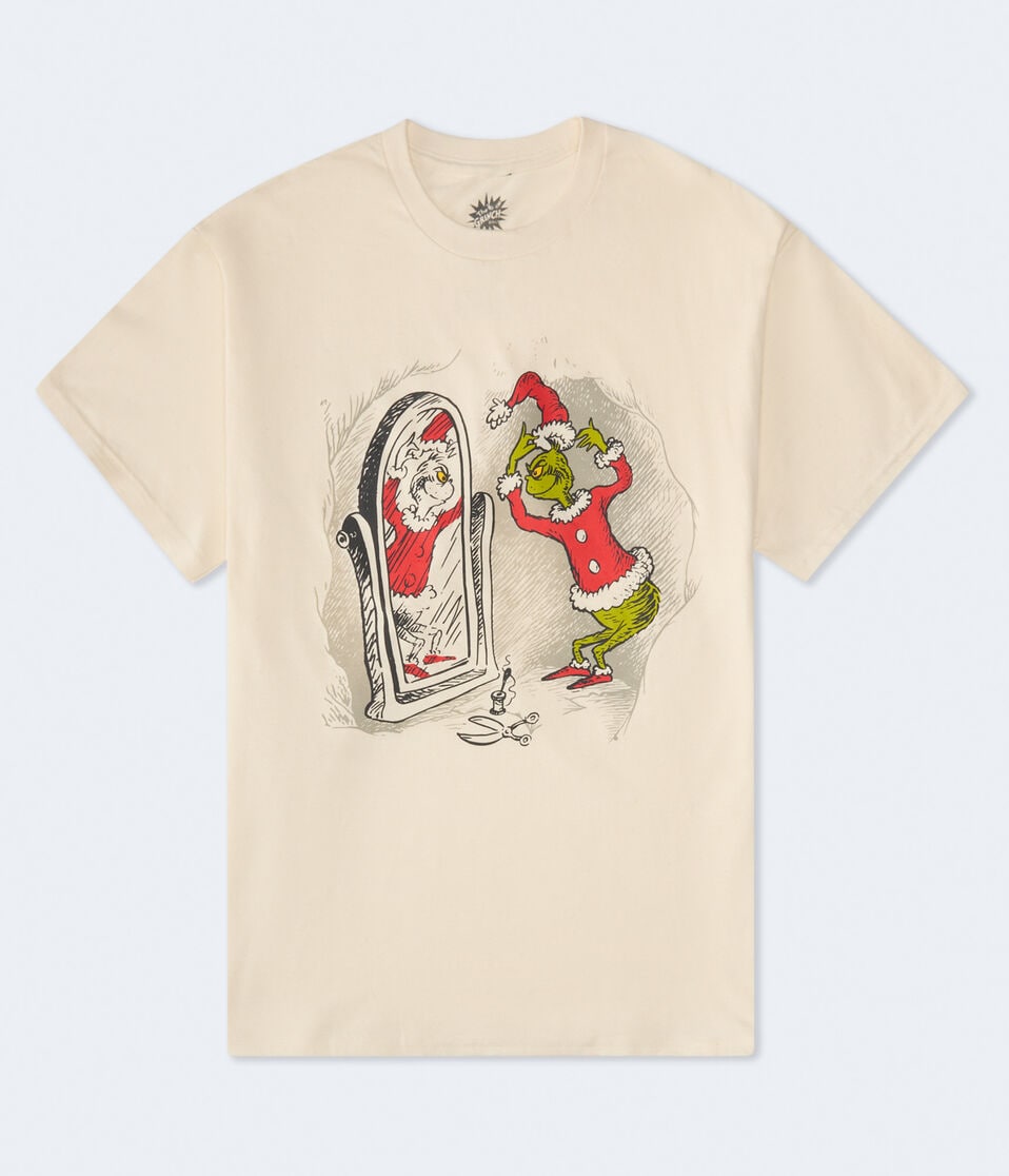 The Grinch Mirror Oversized Graphic Tee