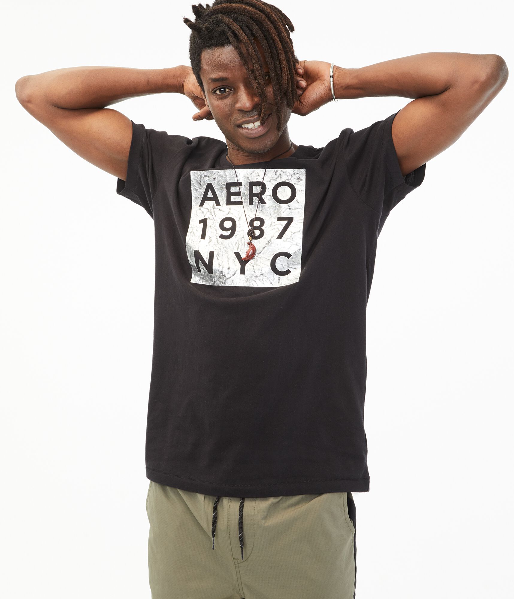Aero 1987 NYC Logo Graphic Tee