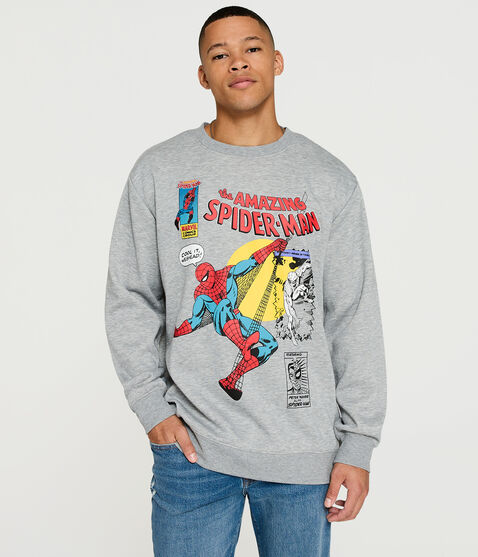 Spider-Man Comic Crew Sweatshirt