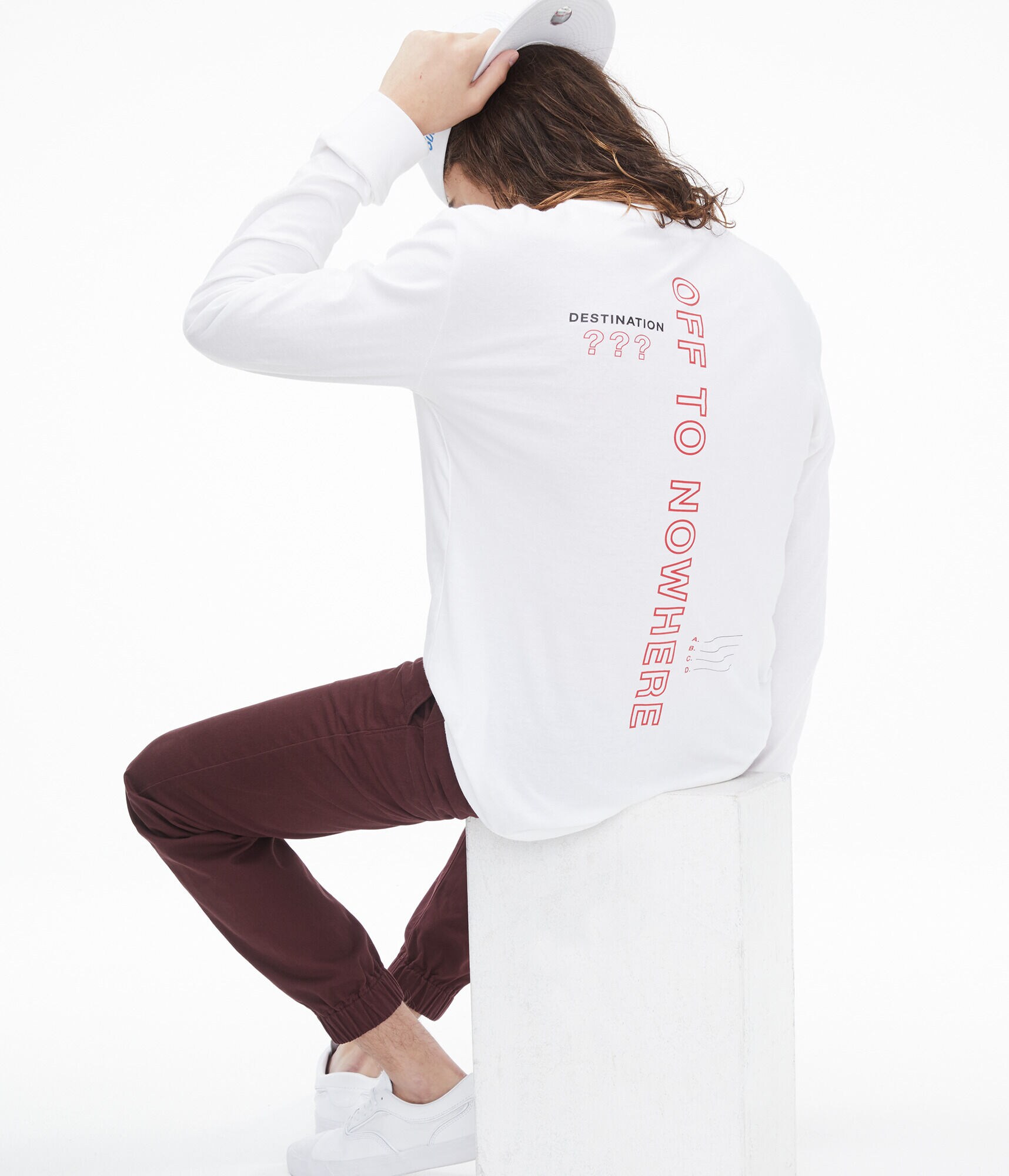 Long Sleeve Off To Nowhere Graphic Tee