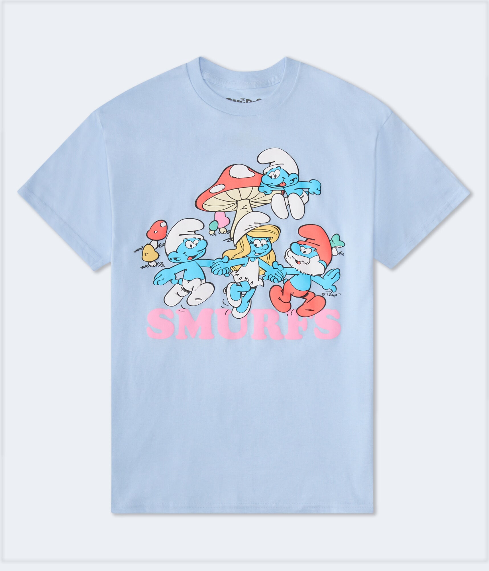 The Smurfs Oversized Graphic Tee