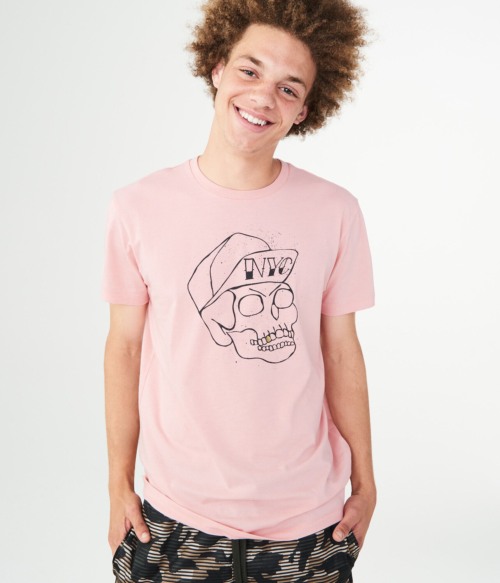 NYC Skull Graphic Tee