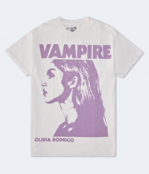 Olivia Rodrigo Vampire Relaxed Graphic Tee Olivia Rodrigo Vampire Relaxed Graphic Tee