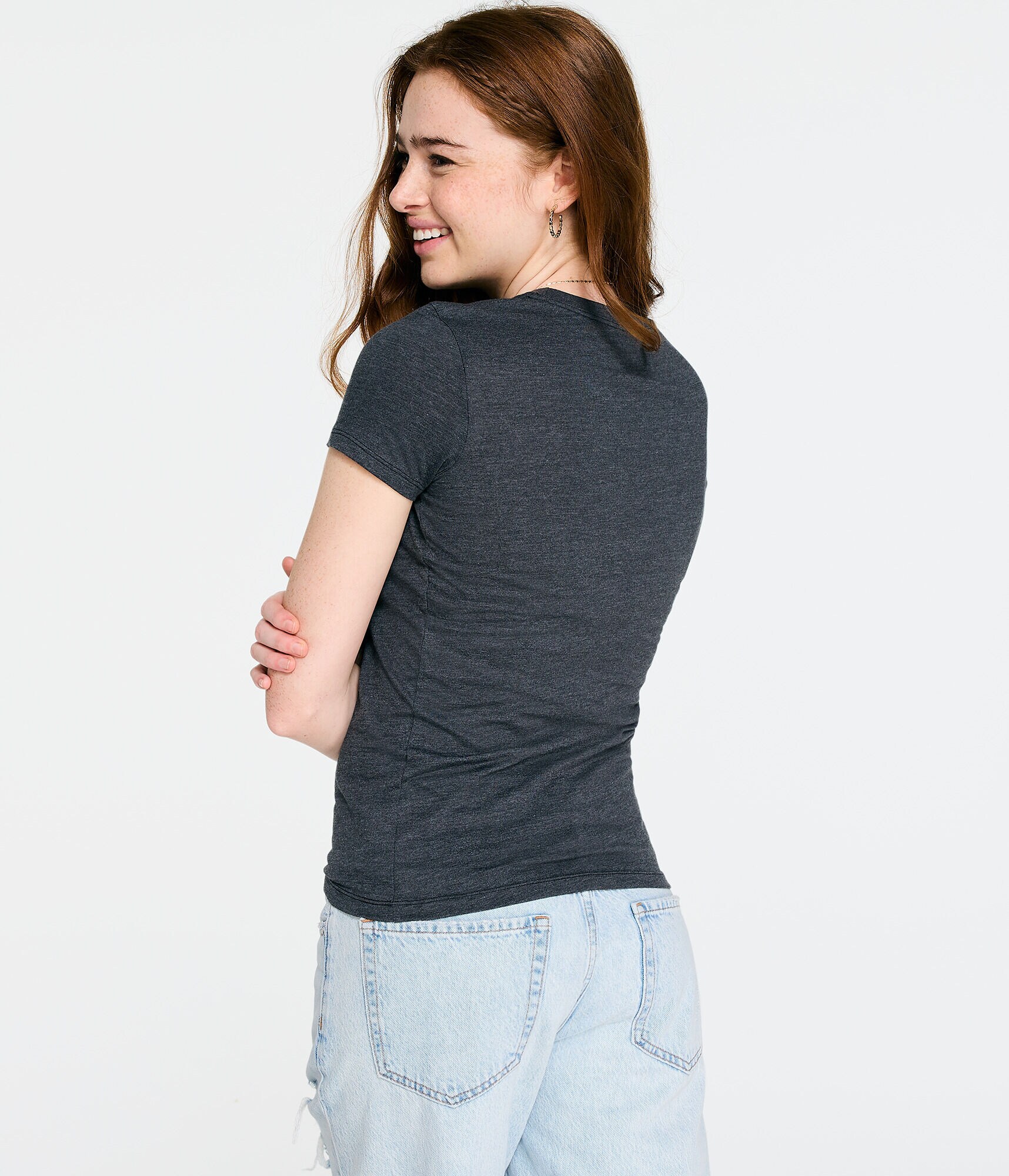 Aeropostale 1987 Arch Glitter Graphic Tee