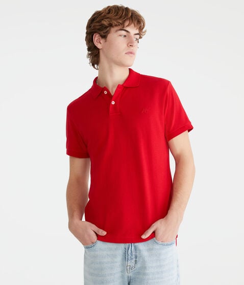 Tonal A87 Logo Piqué Polo Tonal A87 Logo Piqué Polo