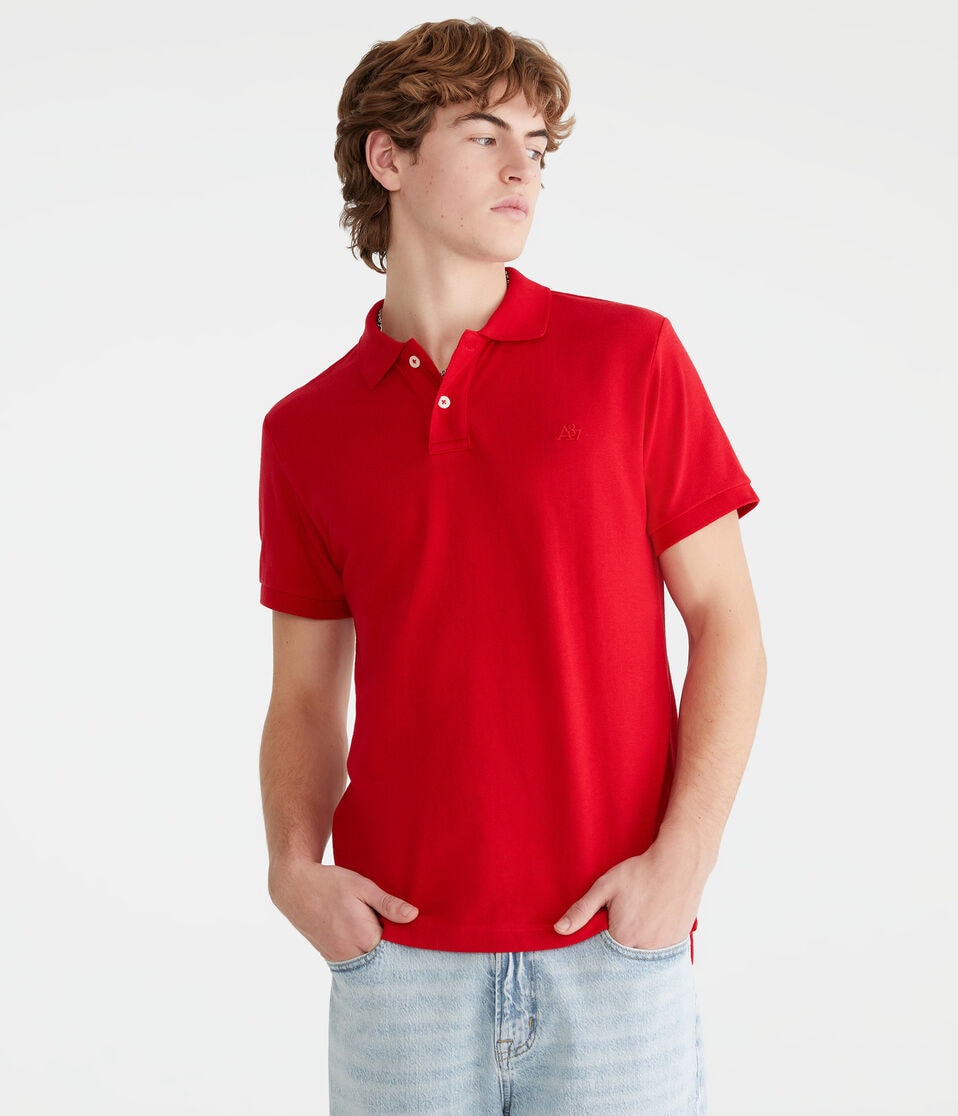 Tonal A87 Logo Piqué Polo