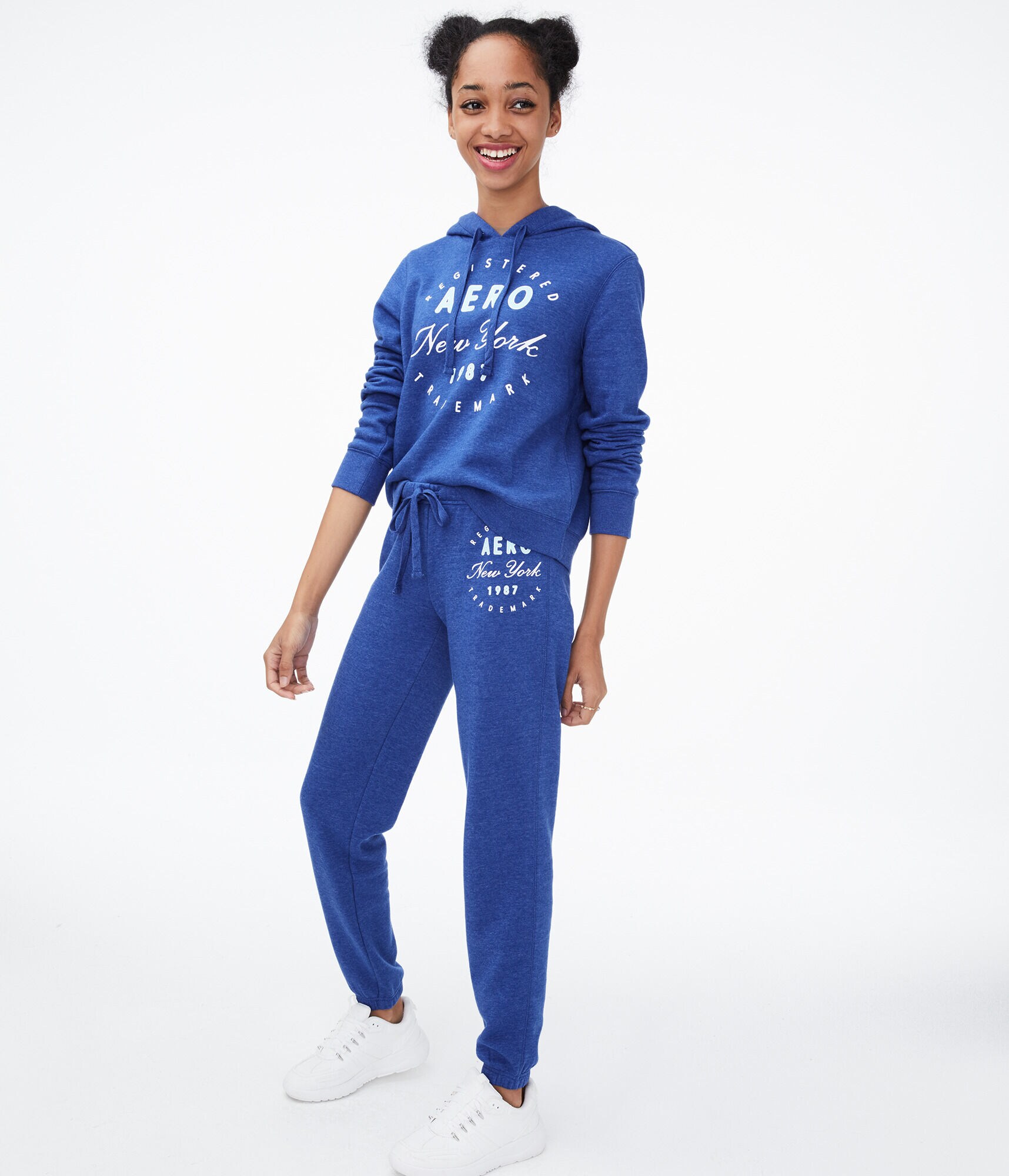 Aero New York Circle Pullover Hoodie