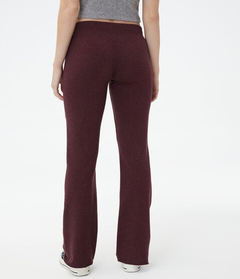 Aeropostale Script Logo Fit & Flare Sweatpants Aeropostale Script Logo Fit & Flare Sweatpants