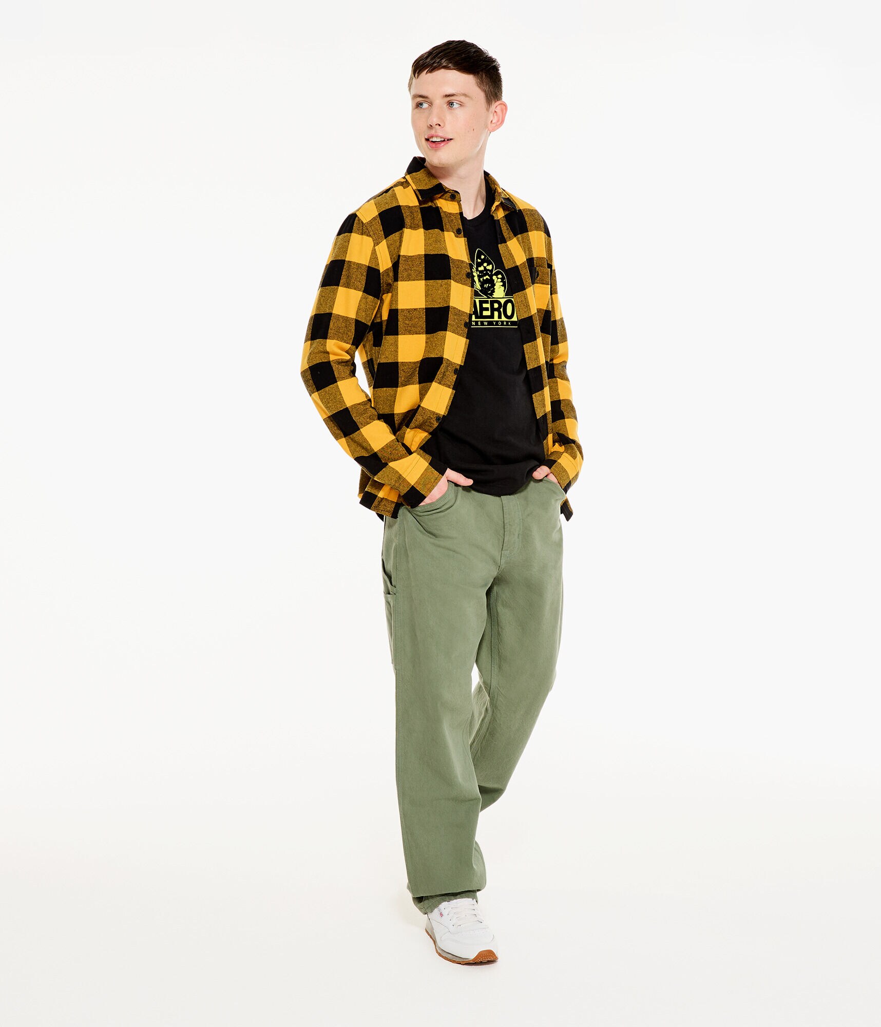 Aero Butterfly Box Logo Graphic Tee