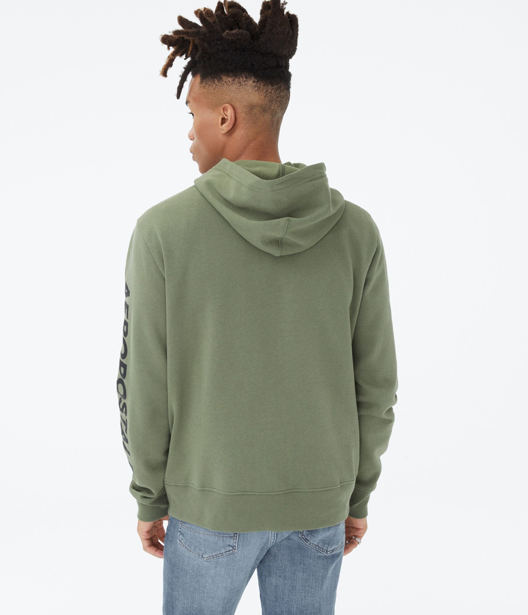 A87 Box Logo Pullover Hoodie