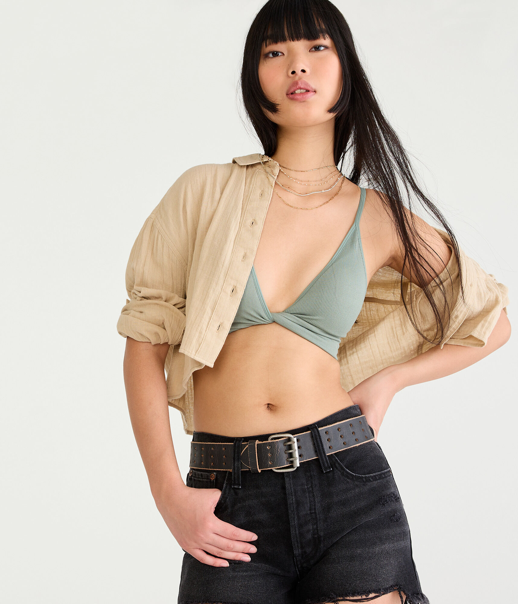 Seamless Convertible Plunge Bralette