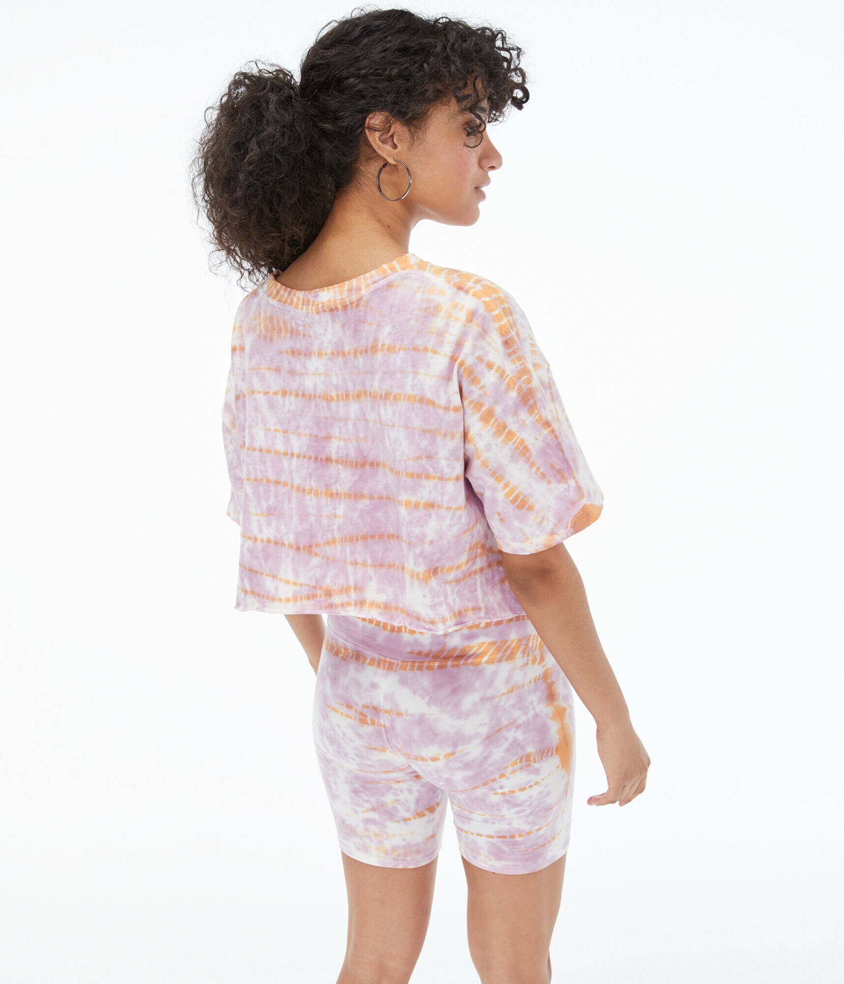 Tie-Dye Sharkbite Boyfriend Crew Tee