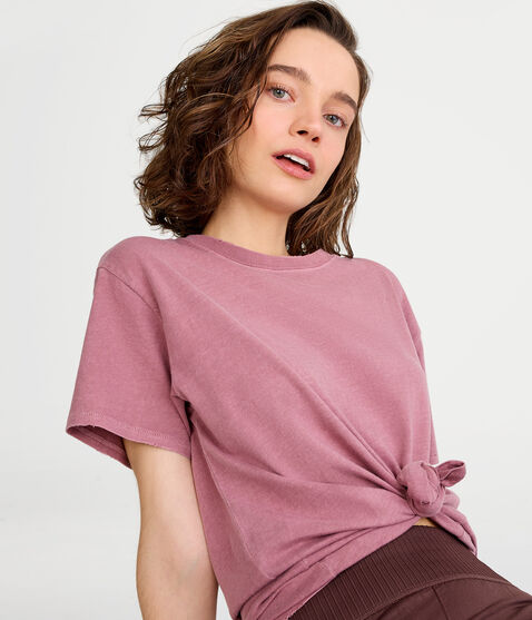 Washed Loose Fit Crew Tee Washed Loose Fit Crew Tee