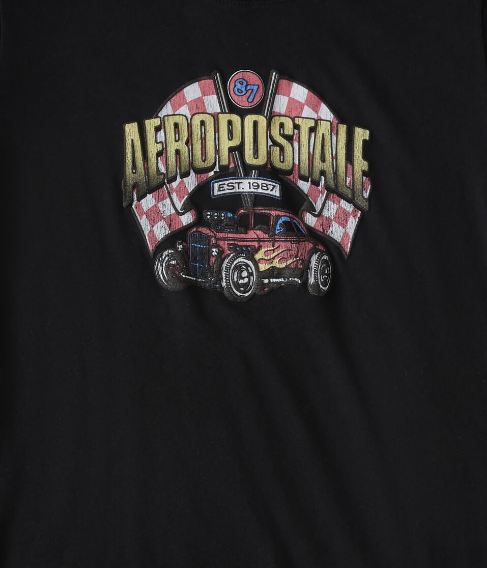 Aeropostale Race Car Graphic Tee