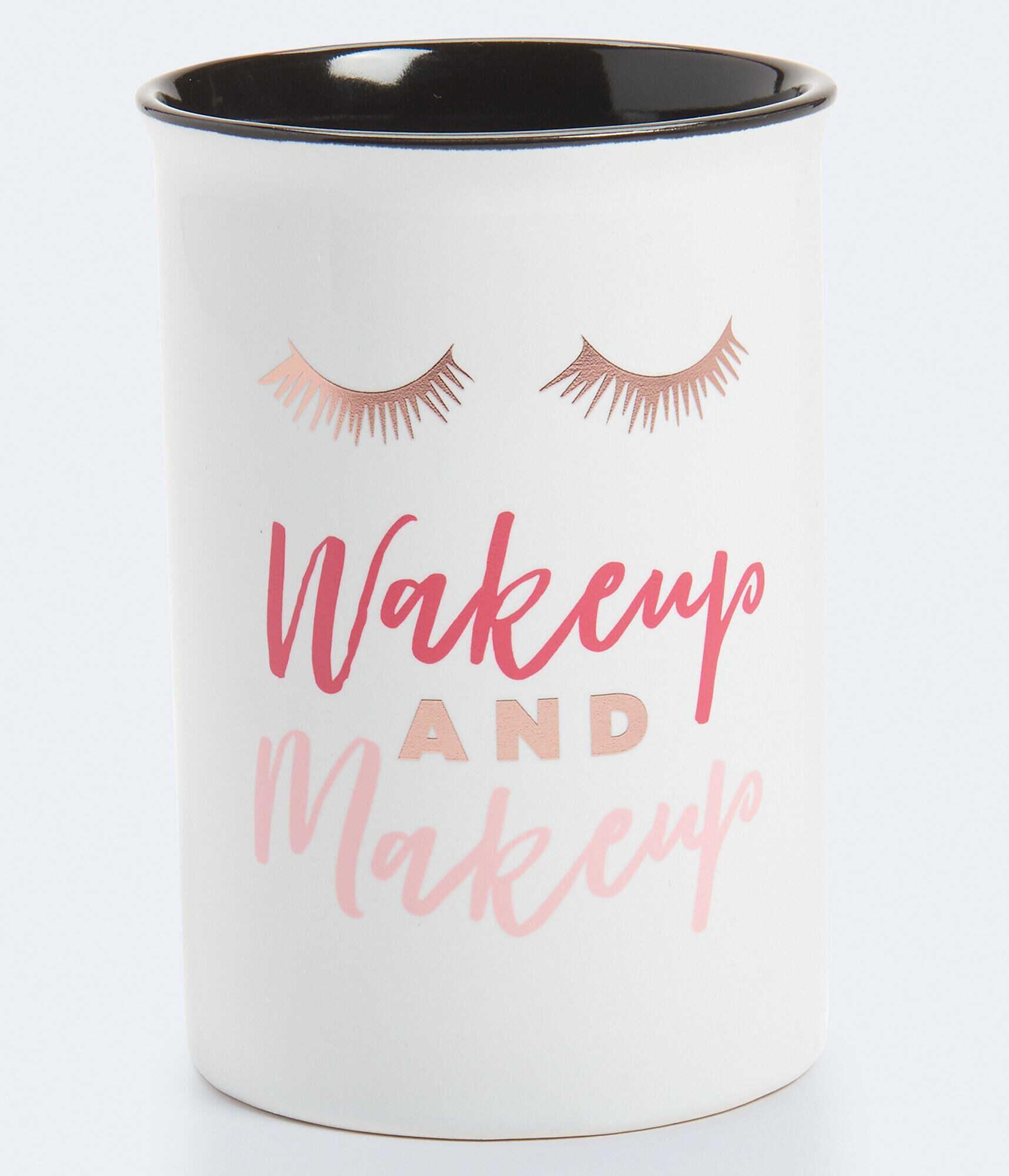 Wakeup And Makeup Brush Holder