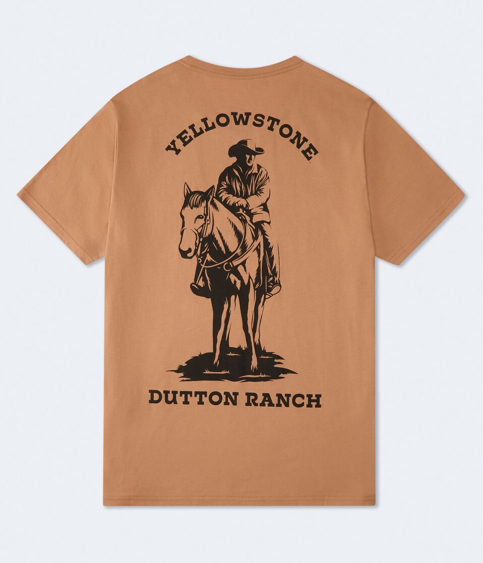 Yellowstone Dutton Ranch Relaxed Graphic Tee