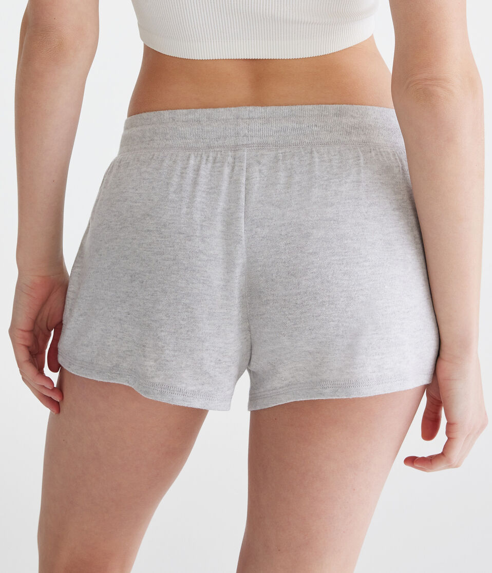 Fuzzy Fleece High-Rise Sleep Shorts