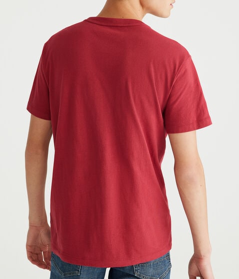 Aeropostale Large 87 Appliqué Graphic Tee Aeropostale Large 87 Appliqué Graphic Tee