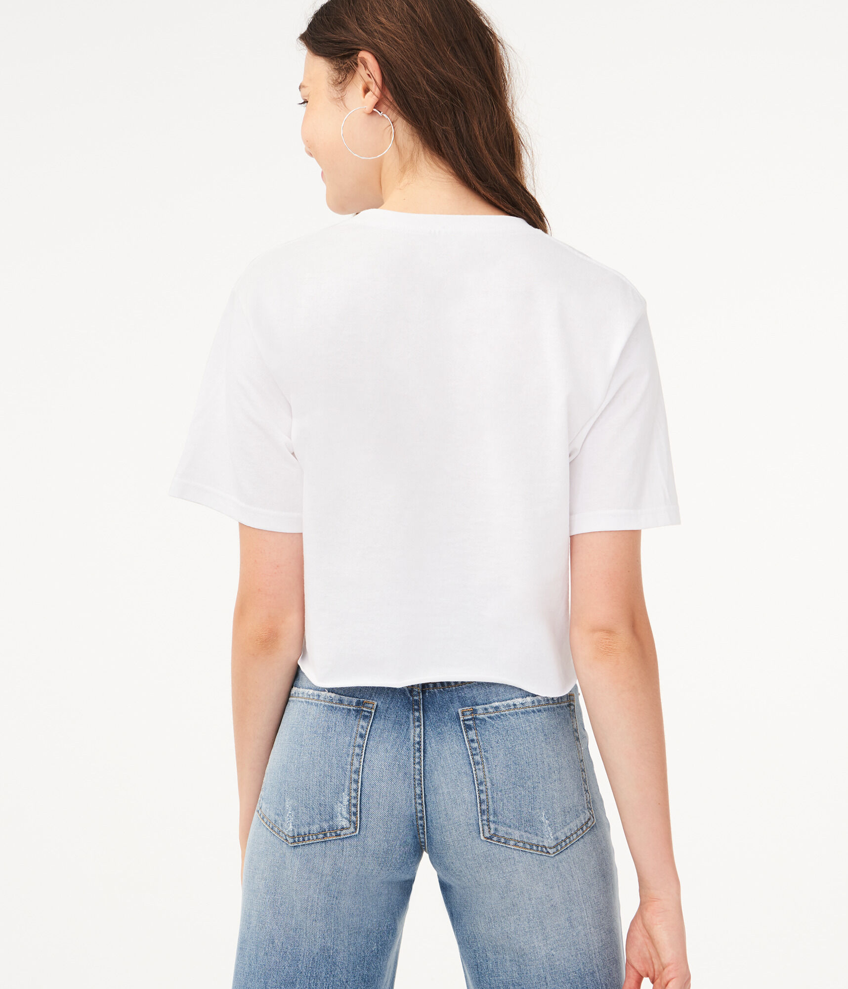 Chinese Pepsi Crop Graphic Tee