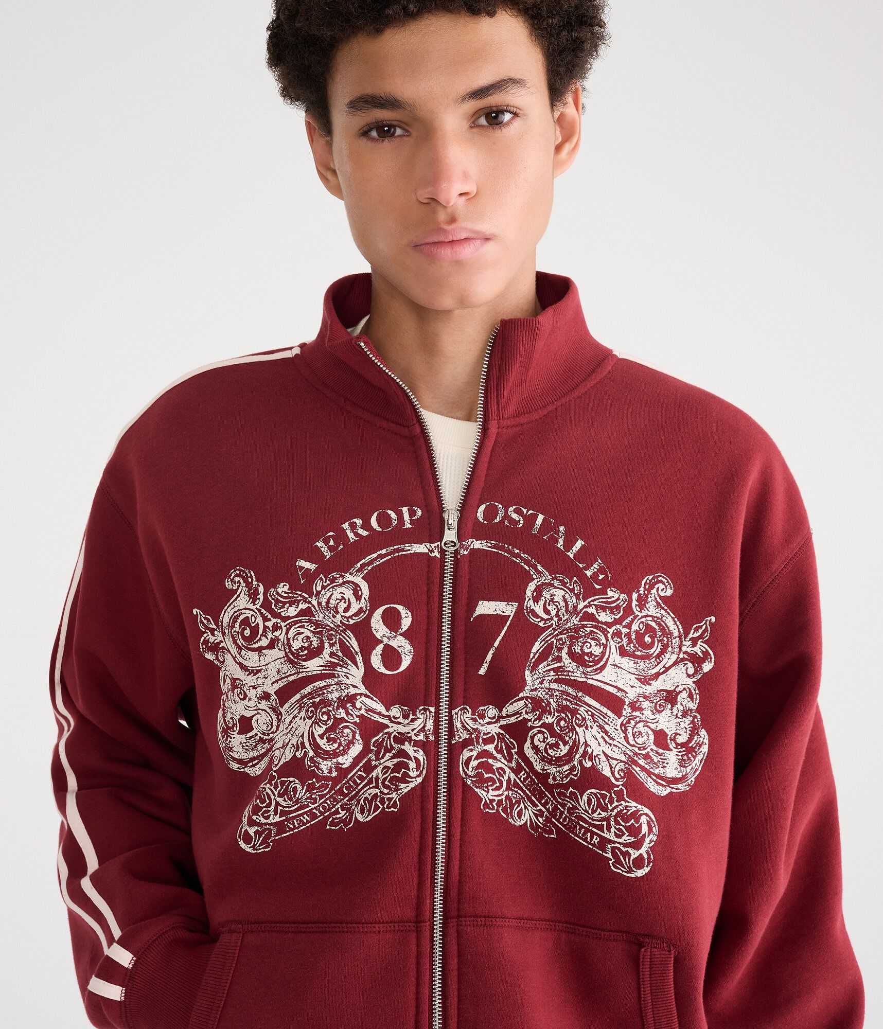 Aeropostale 87 Full-Zip Track Jacket