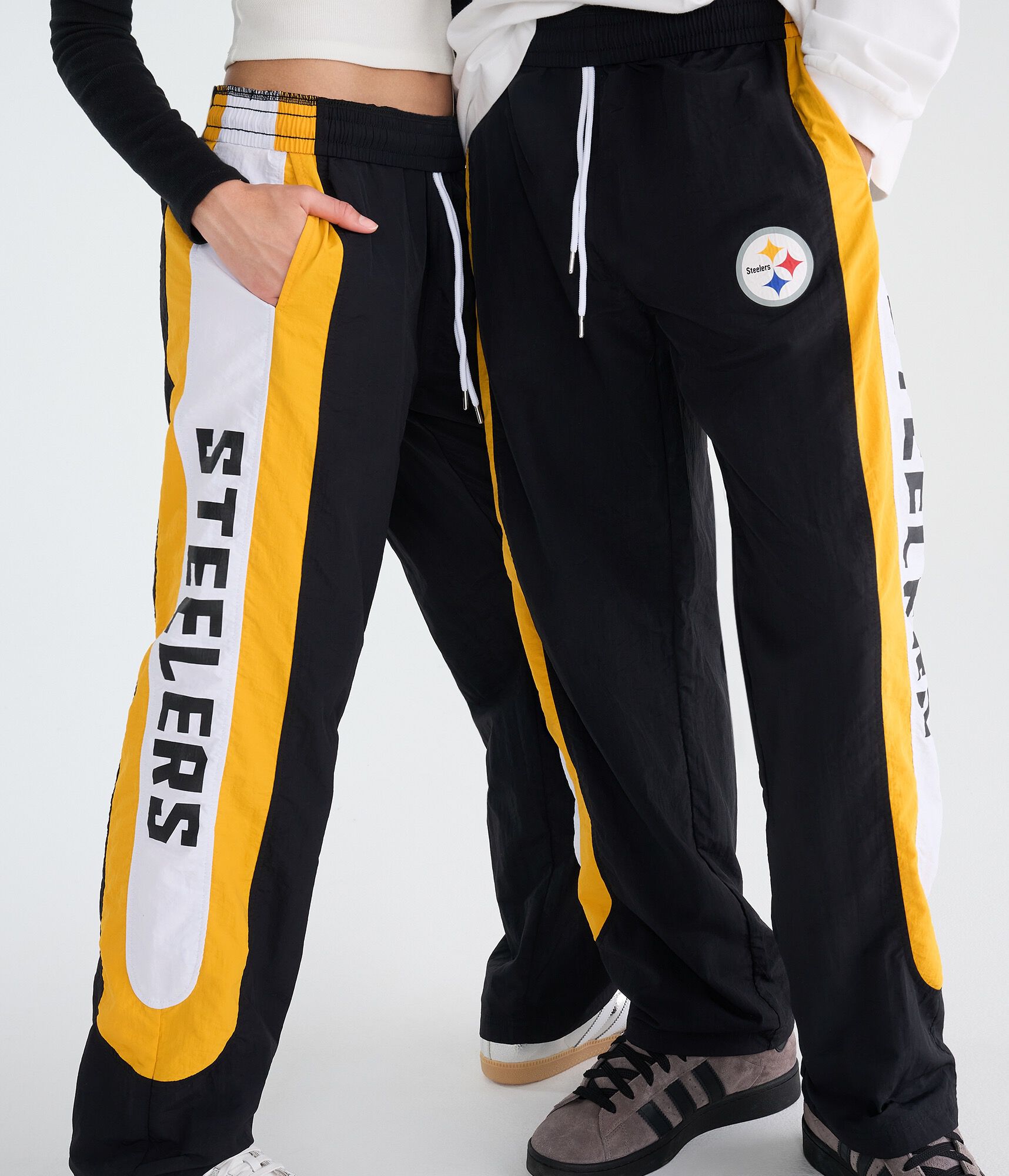 Pittsburgh Steelers Nylon Track Pants