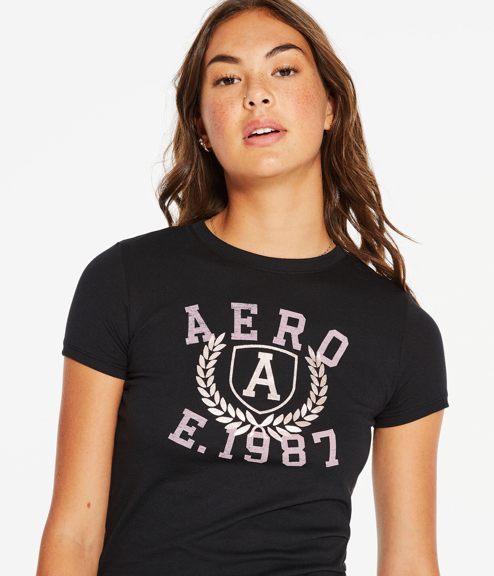 Aero 1987 Crest Foil Graphic Tee